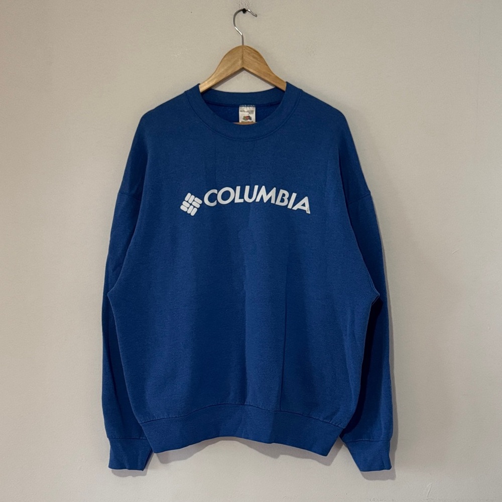 Vintage Columbia Crewneck / 90s / XXL / Bootleg